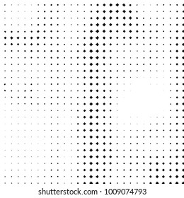 Grunge halftone black and white dots texture background. Spotted vector Abstract Texture
