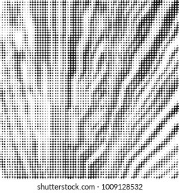 Grunge halftone black and white dots texture background. Spotted vector Abstract Texture
