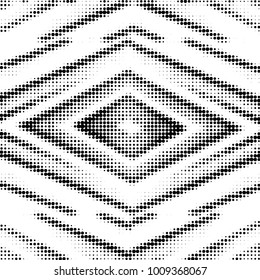Grunge halftone black and white dots texture background. Spotted vector Abstract Texture
