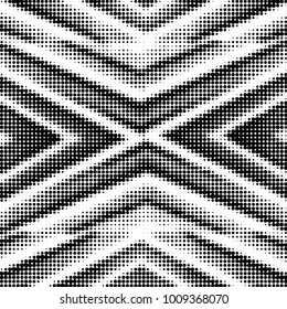 Grunge halftone black and white dots texture background. Spotted vector Abstract Texture
