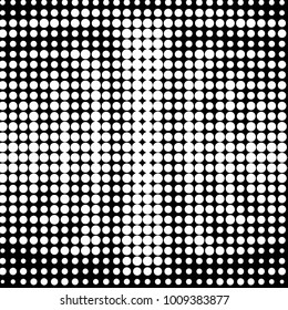 Grunge halftone black and white dots texture background. Spotted vector Abstract Texture
