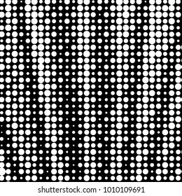 Grunge halftone black and white dots texture background. Spotted vector Abstract Texture
