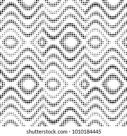 Grunge halftone black and white dots texture background. Spotted vector Abstract Texture
