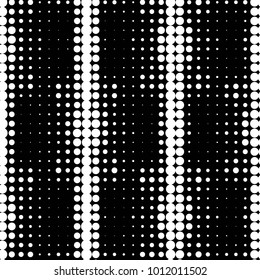 Grunge halftone black and white dots texture background. Spotted vector Abstract Texture
