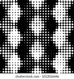 Grunge halftone black and white dots texture background. Spotted vector Abstract Texture
