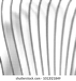 Grunge halftone black and white dots texture background. Spotted vector Abstract Texture
