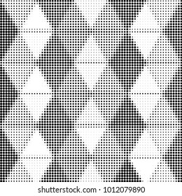 Grunge halftone black and white dots texture background. Spotted vector Abstract Texture
