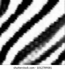 Grunge halftone black and white dots texture background. Spotted vector Abstract Texture
