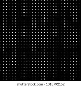 Grunge halftone black and white dots texture background. Spotted vector Abstract Texture
