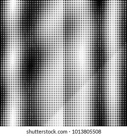 Grunge halftone black and white dots texture background. Spotted vector Abstract Texture
