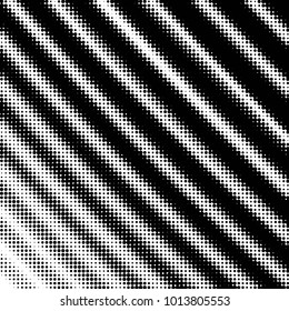 Grunge halftone black and white dots texture background. Spotted vector Abstract Texture
