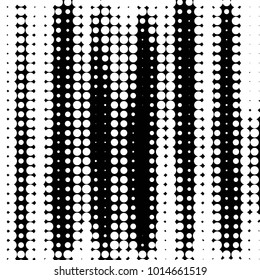 Grunge halftone black and white dots texture background. Spotted vector Abstract Texture
