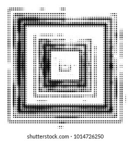 Grunge halftone black and white dots texture background. Spotted vector Abstract Texture
