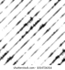 Grunge halftone black and white dots texture background. Spotted vector Abstract Texture
