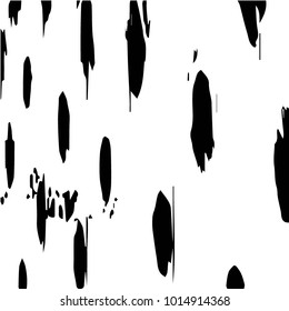 Grunge halftone black and white dots texture background. Spotted vector Abstract Texture
