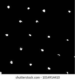 Grunge halftone black and white dots texture background. Spotted vector Abstract Texture
