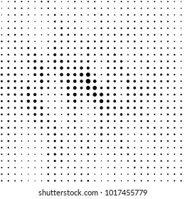 Grunge halftone black and white dots texture background. Spotted vector Abstract Texture
