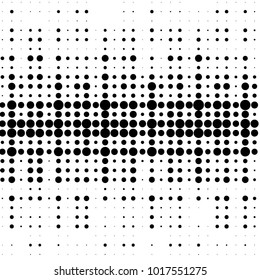Grunge halftone black and white dots texture background. Spotted vector Abstract Texture
