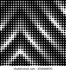 Grunge halftone black and white dots texture background. Spotted vector Abstract Texture
