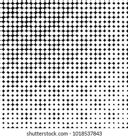Grunge halftone black and white dots texture background. Spotted vector Abstract Texture
