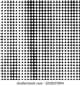 Grunge halftone black and white dots texture background. Spotted vector Abstract Texture
