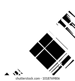 Grunge halftone black and white dots texture background. Spotted vector Abstract Texture
