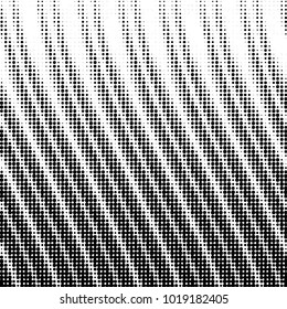 Grunge halftone black and white dots texture background. Spotted vector Abstract Texture
