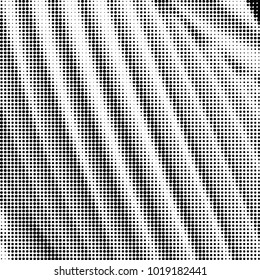 Grunge halftone black and white dots texture background. Spotted vector Abstract Texture
