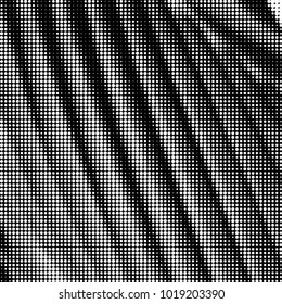 Grunge halftone black and white dots texture background. Spotted vector Abstract Texture

