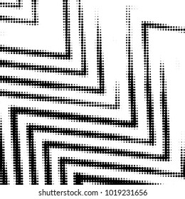 Grunge halftone black and white dots texture background. Spotted vector Abstract Texture
