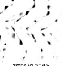 Grunge halftone black and white dots texture background. Spotted vector Abstract Texture
