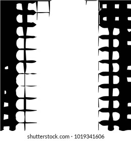 Grunge halftone black and white dots texture background. Spotted vector Abstract Texture
