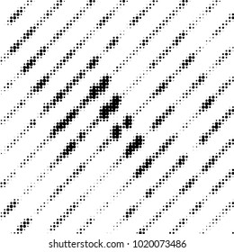 Grunge halftone black and white dots texture background. Spotted vector Abstract Texture
