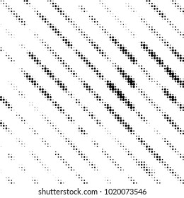 Grunge halftone black and white dots texture background. Spotted vector Abstract Texture
