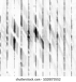 Grunge halftone black and white dots texture background. Spotted vector Abstract Texture
