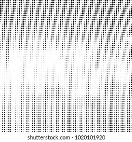 Grunge halftone black and white dots texture background. Spotted vector Abstract Texture
