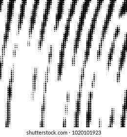 Grunge halftone black and white dots texture background. Spotted vector Abstract Texture
