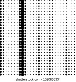 Grunge halftone black and white dots texture background. Spotted vector Abstract Texture
