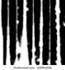 Grunge halftone black and white dots texture background. Spotted vector Abstract Texture

