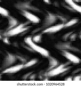 Grunge halftone black and white dots texture background. Spotted vector Abstract Texture
