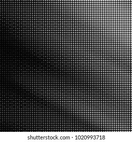 Grunge halftone black and white dots texture background. Spotted vector Abstract Texture
