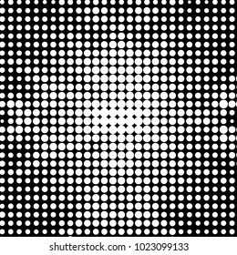 Grunge halftone black and white dots texture background. Spotted vector Abstract Texture
