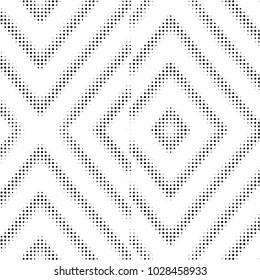 Grunge halftone black and white dots texture background. Spotted vector Abstract Texture
