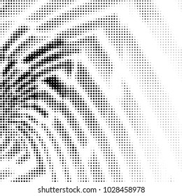 Grunge halftone black and white dots texture background. Spotted vector Abstract Texture
