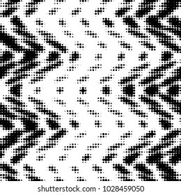 Grunge halftone black and white dots texture background. Spotted vector Abstract Texture
