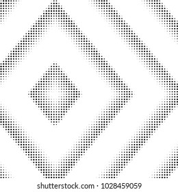 Grunge halftone black and white dots texture background. Spotted vector Abstract Texture
