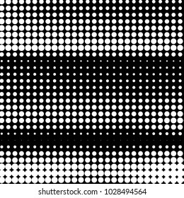 Grunge halftone black and white dots texture background. Spotted vector Abstract Texture
