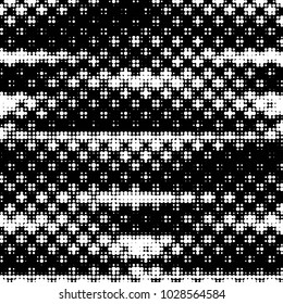 Grunge halftone black and white dots texture background. Spotted vector Abstract Texture
