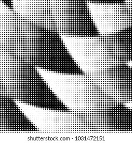 Grunge halftone black and white dots texture background. Spotted vector Abstract Texture
