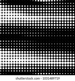 Grunge halftone black and white dots texture background. Spotted vector Abstract Texture
